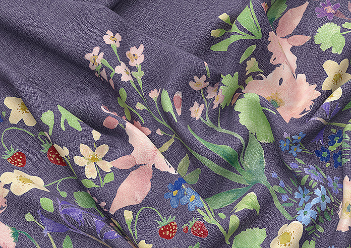 Bluebellgray Berneray, Midnight - Twist&Fit Roman Blind - Image 4